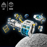 LEGO City Lunar Space Station Building Kit For Ages 6+